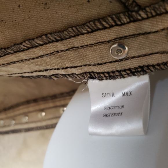 Seta Max Distressed Boling Embellished Jacket - Picture 13 of 16